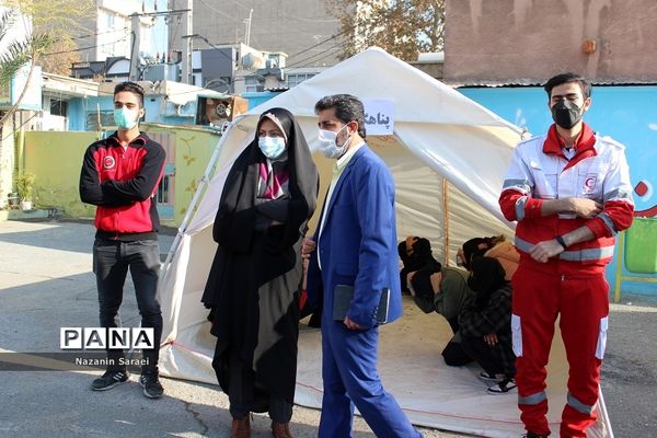مانورآمادگی مقابله با زلزله درشهرستان اسلامشهر