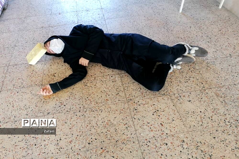 مانور آمادگی دربرابر زلزله