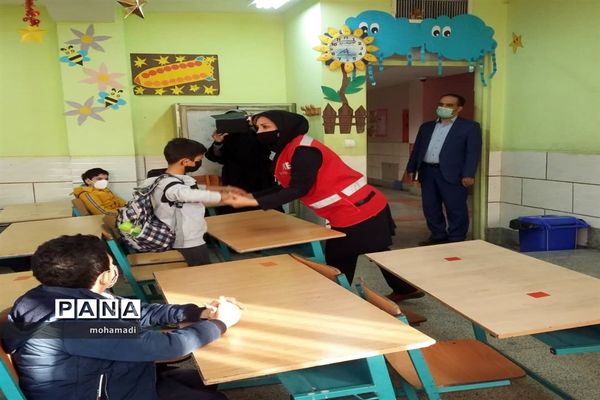 برگزاری مانور زلزله در مدارس منطقه 10