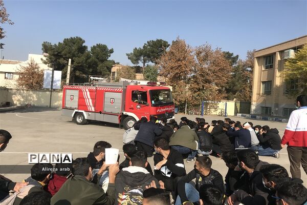 بیست و سومین مانور سراسری زلزله در ورامین