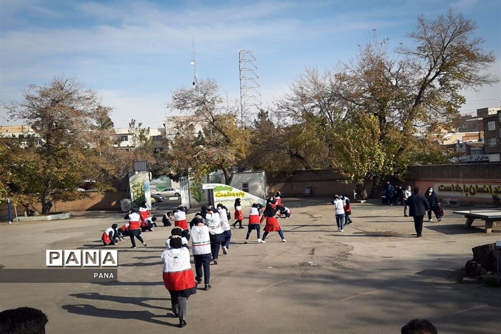 بیست و سومین مانور سراسری زلزله در ارومیه