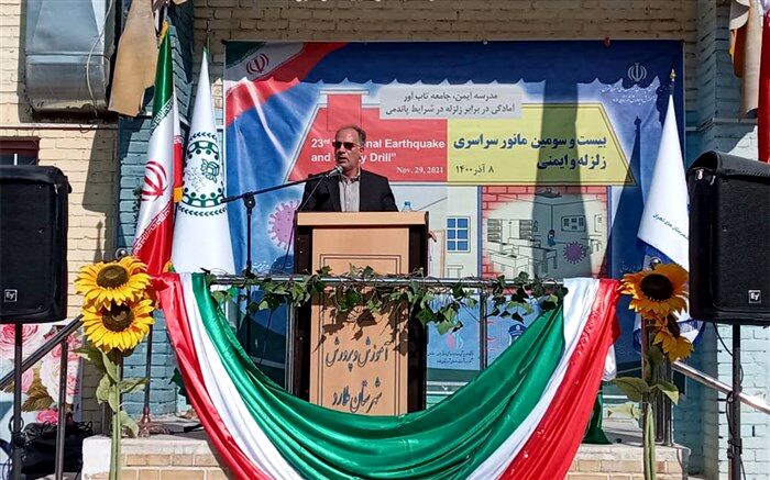 مانور زلزله، تمرین افزایش سرعت عمل و ایمنی در زمان زلزله واقعی است