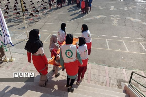 بیست و سومین مانور سراسری زلزله در بهارستان دو