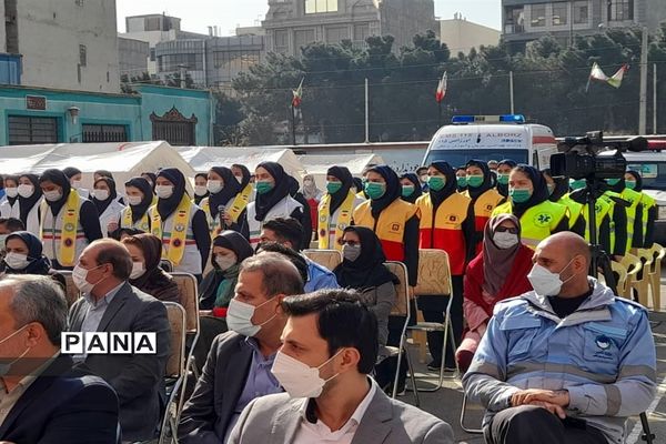 برگزاری مانور سراسری زلزله و ایمنی در البرز