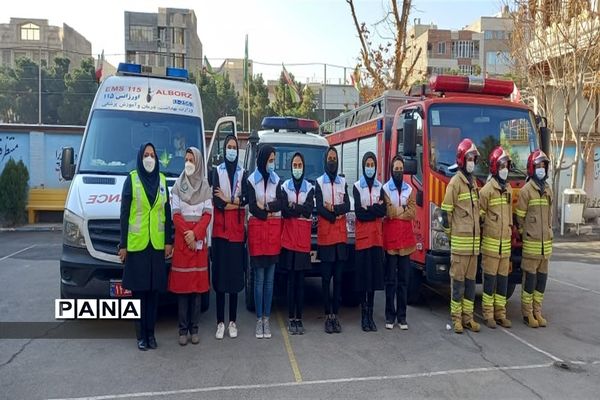 برگزاری مانور سراسری زلزله و ایمنی در البرز