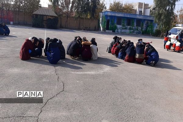 بیست و سومین مانور زلزله در جوادآباد