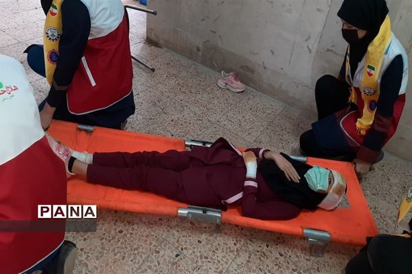 بیست و سومین مانور زلزله در جوادآباد