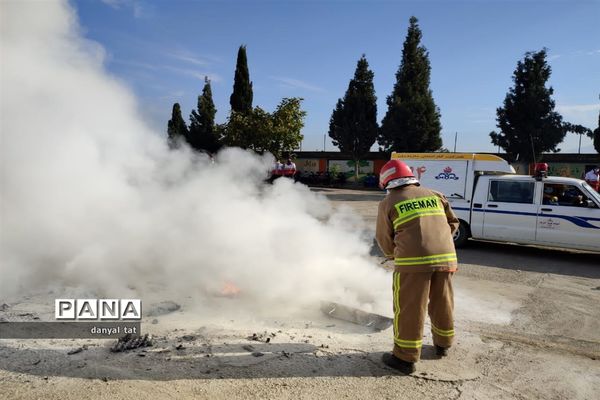 بیست و سومین مانور زلزله و ایمنی مدارس در گلوگاه