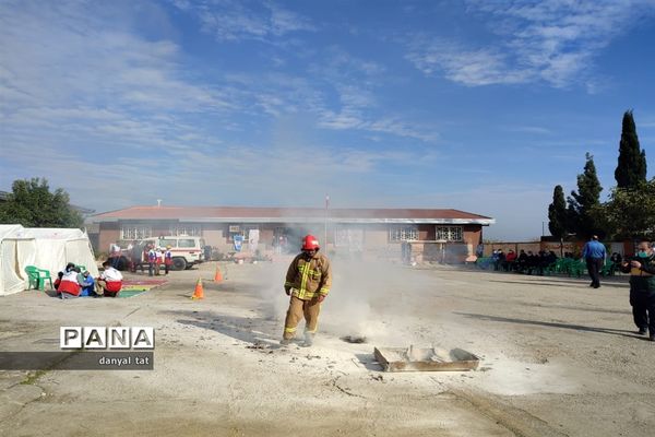بیست و سومین مانور زلزله و ایمنی مدارس در گلوگاه
