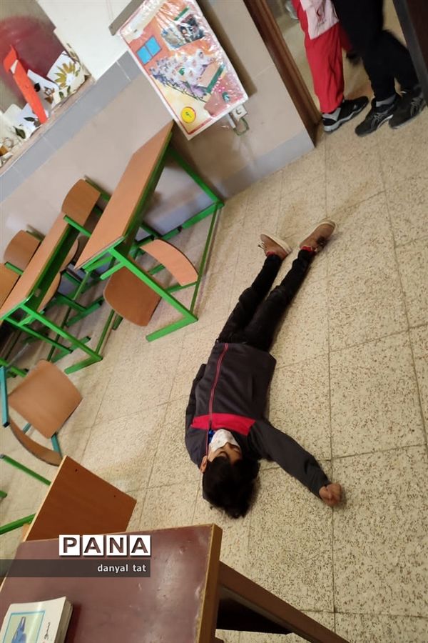 بیست و سومین مانور زلزله و ایمنی مدارس در گلوگاه