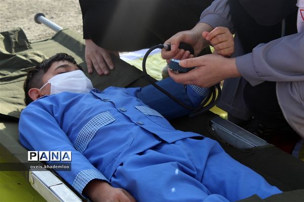 بیست و سومین مانور زلزله و ایمنی مدارس در گلوگاه