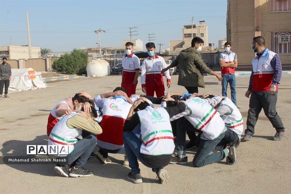 بیست و سومین مانور زلزله در ناحیه سه اهواز