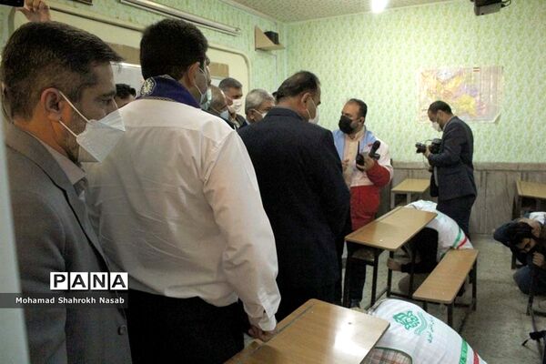 بیست و سومین مانور زلزله در ناحیه سه اهواز