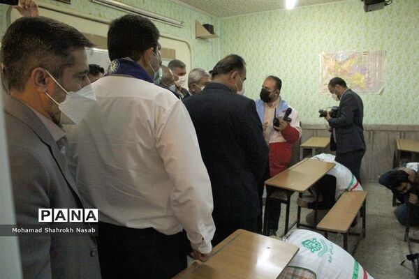 بیست و سومین مانور زلزله در ناحیه سه اهواز