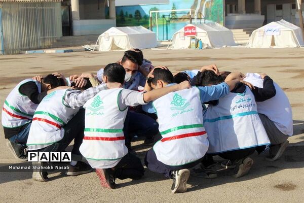 بیست و سومین مانور زلزله در ناحیه سه اهواز
