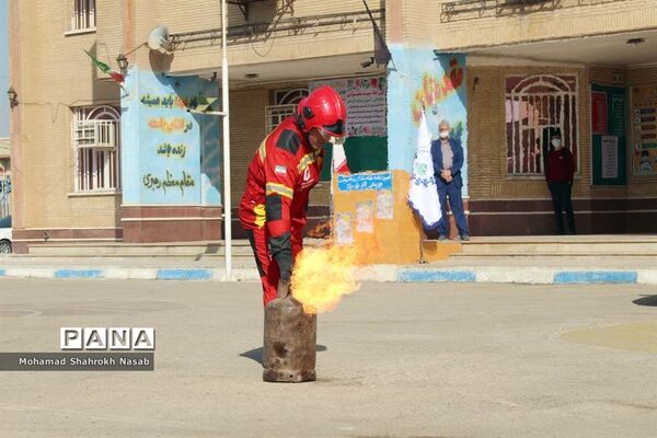 بیست و سومین مانور زلزله در ناحیه سه اهواز