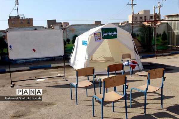 بیست و سومین مانور زلزله در ناحیه سه اهواز