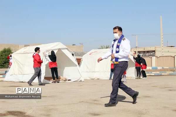 بیست و سومین مانور زلزله در ناحیه سه اهواز
