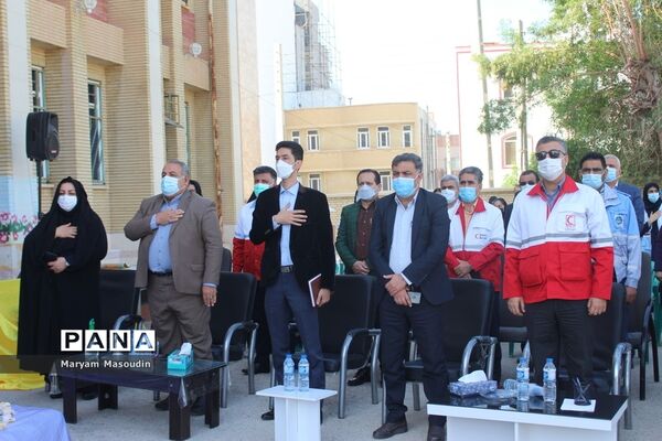 مانور سراسری زلزله و ایمنی در مدارس بوشهر