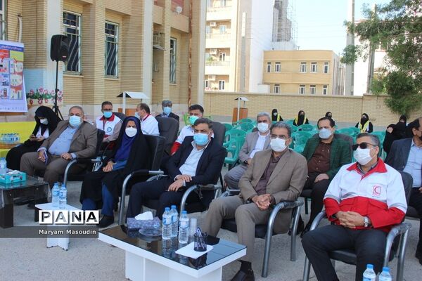 مانور سراسری زلزله و ایمنی در مدارس بوشهر
