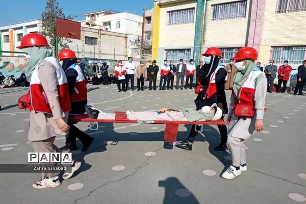 بیست و سومین مانور سراسری زلزله در شهرستان ملارد