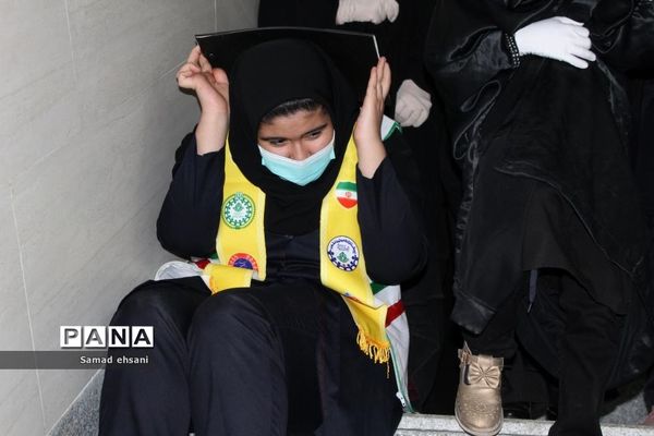 مانور سراسری زلزله در مدرسه دخترانه مصلی نژاد شهر یاسوج