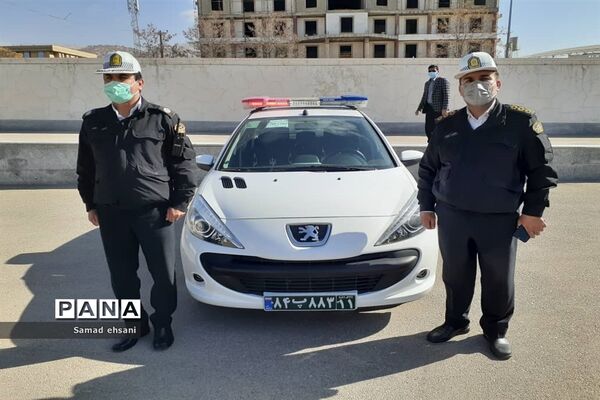مانور سراسری زلزله در مدرسه دخترانه مصلی نژاد شهر یاسوج