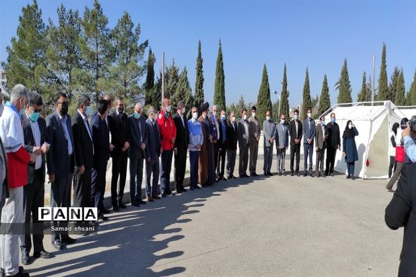 مانور سراسری زلزله در مدرسه دخترانه مصلی نژاد شهر یاسوج