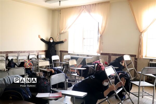 بیست و سومین مانور سراسری زلزله در تبریز (۱)