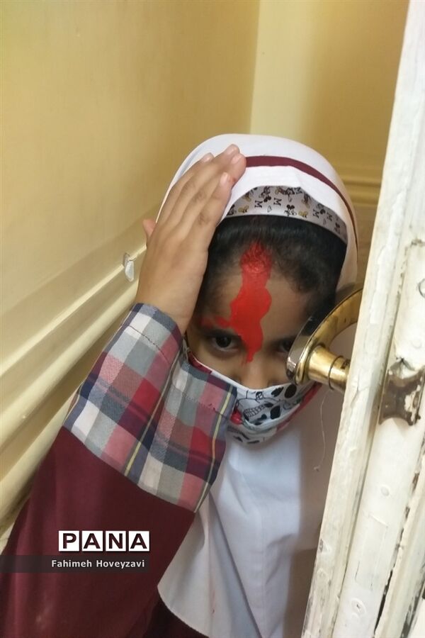 مانور زلزله در مدارس شهرستان حمیدیه
