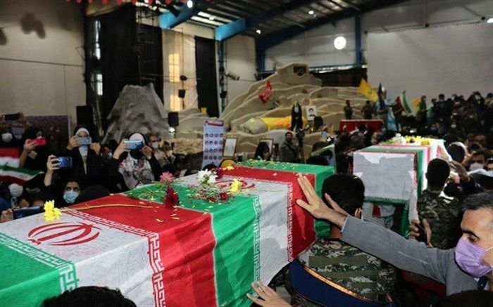 نخستین اجلاسیه شهدای فرهنگی و دانش‌آموز استان مزین به عطر وجودی پیکر دو شهید گمنام