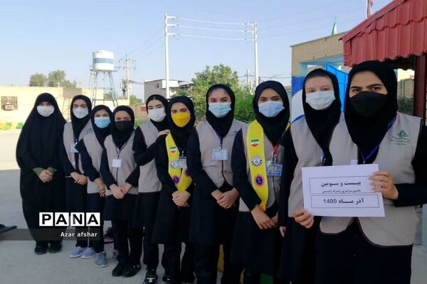 مانور زلزله و ایمنی در مدارس دشتستان