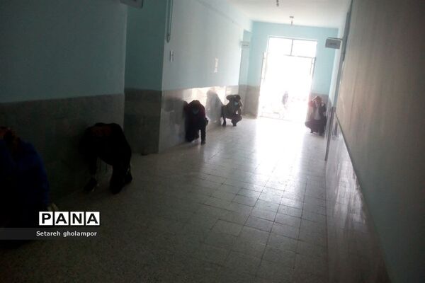 بیست و سومین مانور سراسری زلزله در شهر گزیک خراسان جنوبی
