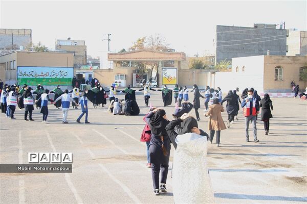 بیست و سومین مانور زلزله در تبریز (۲)