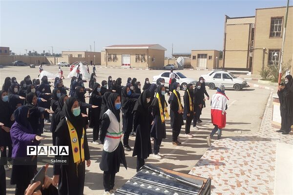 بیست و‌سومین مانور زلزله در مدارس شادگان
