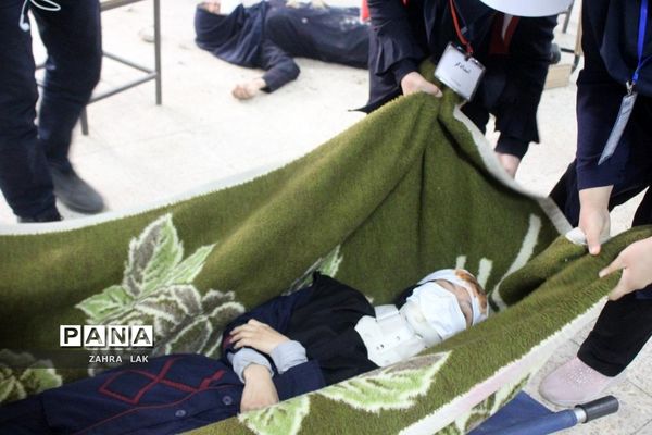 بیست و سومین مانور سراسری زلزله و ایمنی در قم