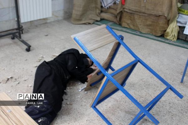 بیست و سومین مانور سراسری زلزله و ایمنی در قم