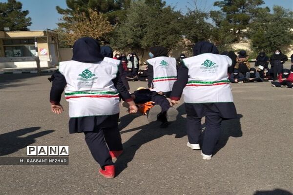 بیست و سومین مانور سراسری زلزله در  قم-2