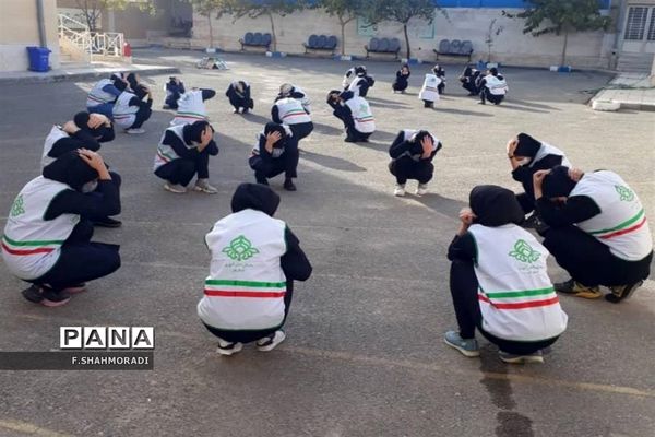 بیست و سومین مانور سراسری زلزله در  قم