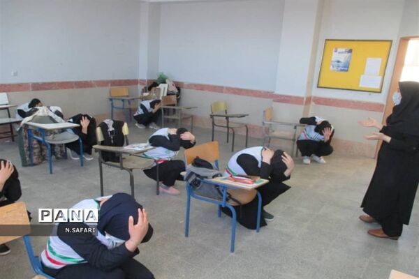 بیست و سومین مانور سراسری زلزله در  قم