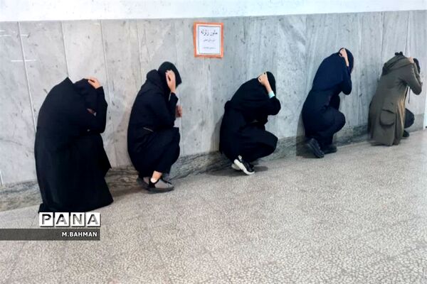 بیست و سومین مانور سراسری زلزله در  قم