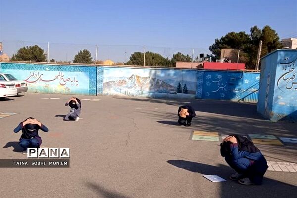 بیست و سومین مانور سراسری زلزله در  قم