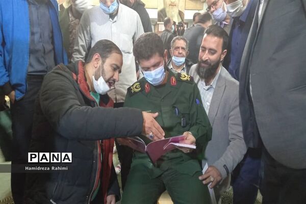 دیدار فرمانده سپاه محمد رسول الله تهران با فرماندهان پایگاه ها و حوزه های ناحیه بسیج مالک اشتر