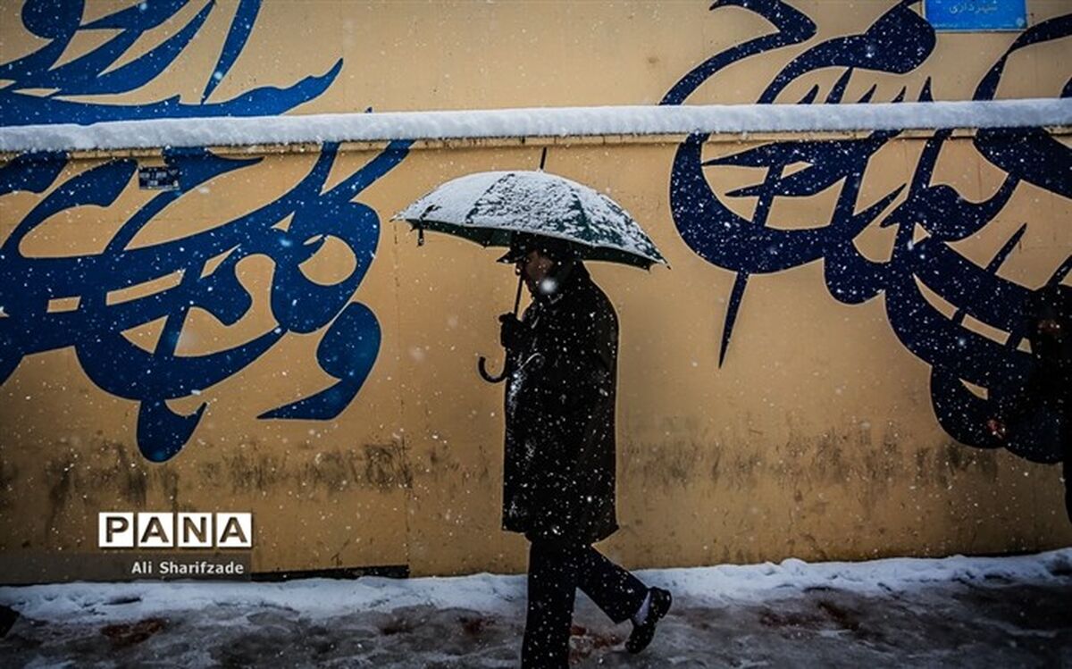 بارش برف و باران در کشور