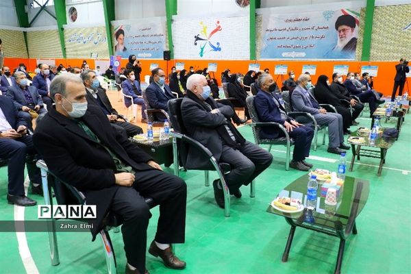 اعزام کاروان تجهیزات ورزشی و بهداشتی و افتتاح سالن کشتی دهکده ورزش دانش‌آموزی