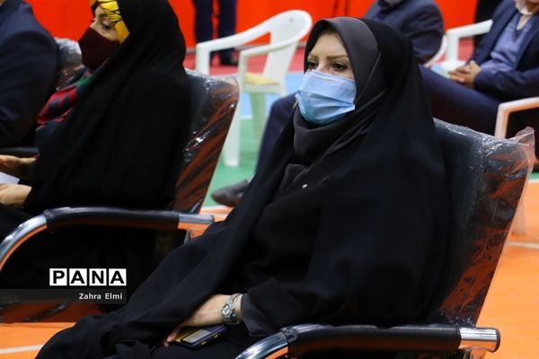 اعزام کاروان تجهیزات ورزشی و بهداشتی و افتتاح سالن کشتی دهکده ورزش دانش‌آموزی