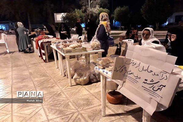 نمایشگاه و بازارچه همدلی معلولین در شهرستان بهبهان