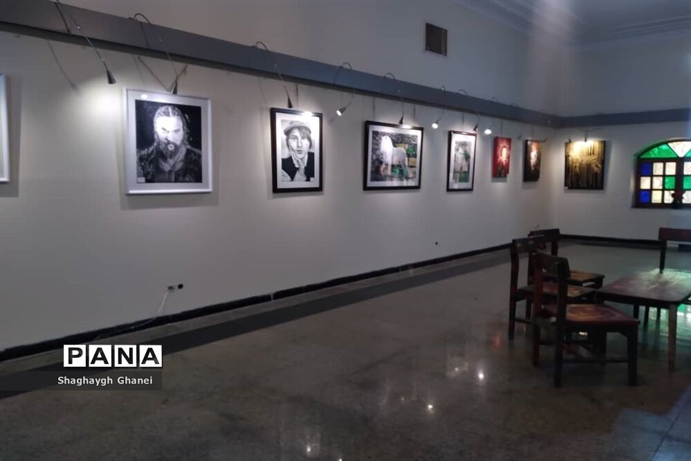 نمایشگاه نقاشی هنرجویان آموزشگاه پرستو در فرهنگسرای اشراق