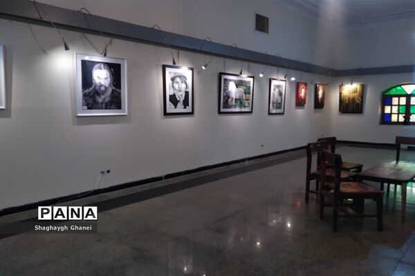 نمایشگاه نقاشی هنرجویان آموزشگاه پرستو در فرهنگسرای اشراق