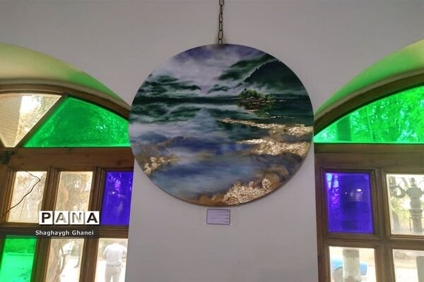نمایشگاه نقاشی هنرجویان آموزشگاه پرستو در فرهنگسرای اشراق